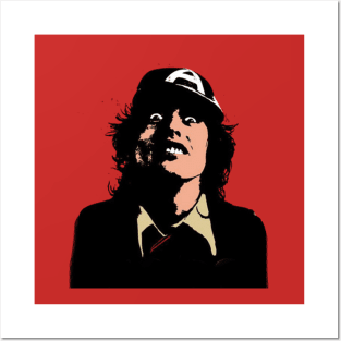 Angus Young AC/DC Posters and Art